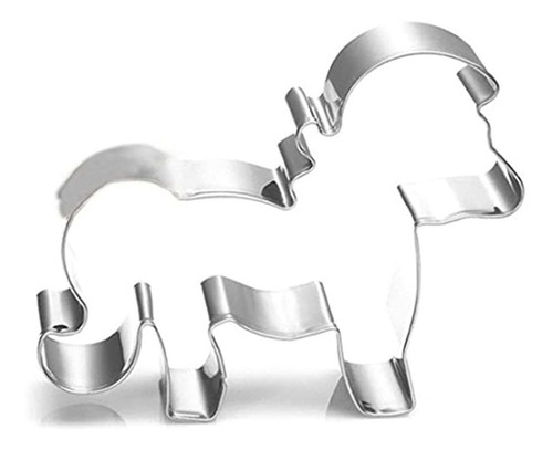 Wjsyshop Pony Horse Cookie Cutter Acero Inoxidable