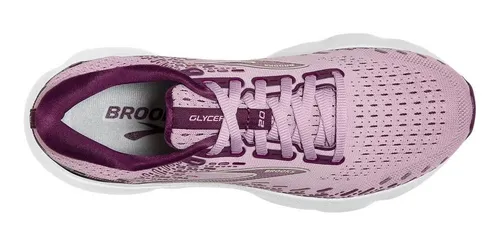 Tenis Brooks Glycerin 20 Mujer Road Running Supinador