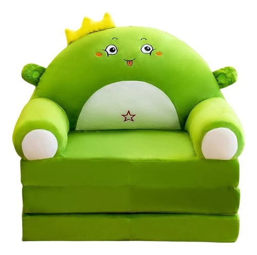 Sofá Plegable For Niños Pequeños, Sillón, Funda Lavable
