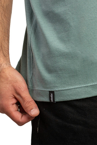 Imagen 2 de 2 de Remera De Hombre Woodoo Whl Zebra 2 Mc - Blue Stone