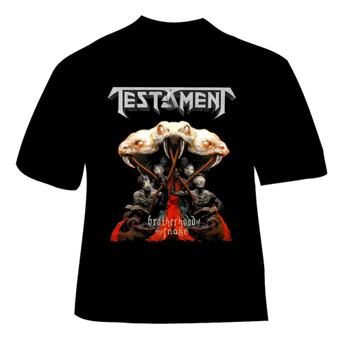 Polera Testament - Ver 02 - The Brotherhood Of The Snake