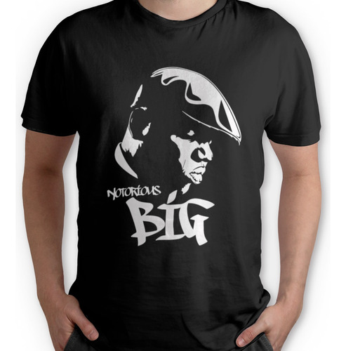 Polera Biggie The Notorious B.i.g Hiphop 100% Algodón 