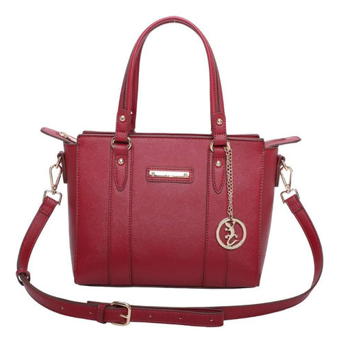 Bolsa Shopping Grande Fellipe Krein Aw23 Fk558 - Vinho