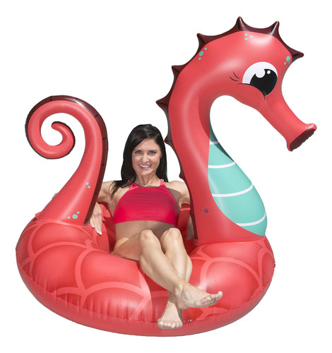 Poolmaster 48-inch Inflatable Swimming Pool Party Float, Se.