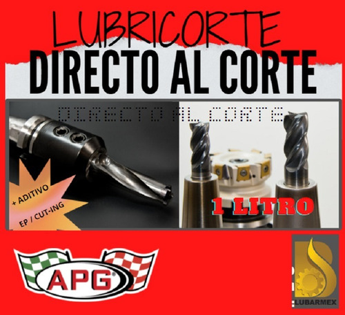 Aceite P Corte Directo Metales Ferrosos 1 Lto  No Soluble