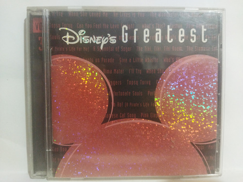 Soundtrack Disney's Greatest Hits Vol. 3 Cd Sarah Mclachlan