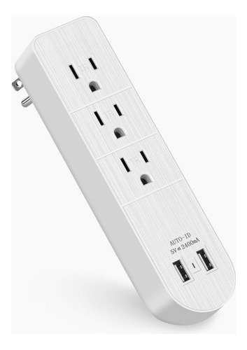 Multicontacto Pared Usb, Enchufe Extension Electrica 3 ...