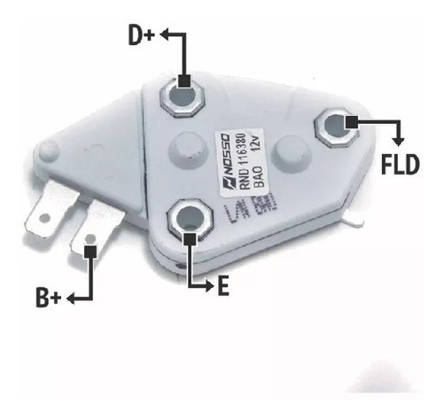 Regulador De Voltaje Tch Alternador Delco Remy Rnd 116380