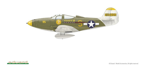 Imagem 8 de 10 de Plastimodelismo Eduard P-39k/n 1/48