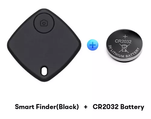 Rastreador de maletas Smart Air Tag para Android iOS, color negro