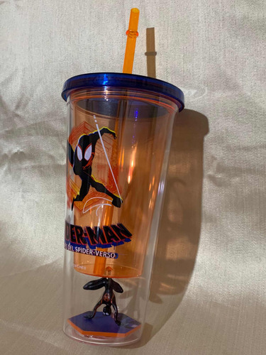 Vaso Promocional Spiderman:a Través Del Spider-verso (Usado)