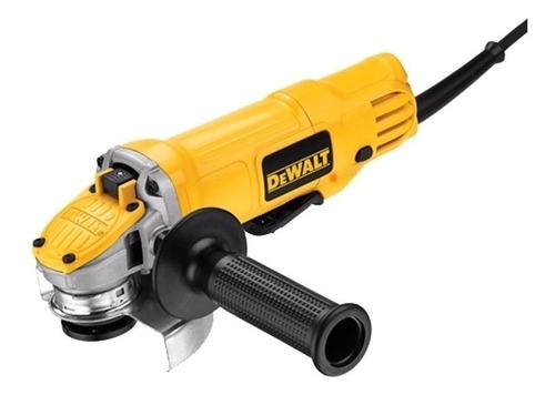 Imagen 1 de 2 de Miniesmeriladora angular DeWalt DWE4120 de 50 Hz/60 Hz amarilla 900 W 120 V + accesorio