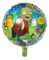 Comprar Pack 5 Globos Plantas Vs Zombies Metalizados