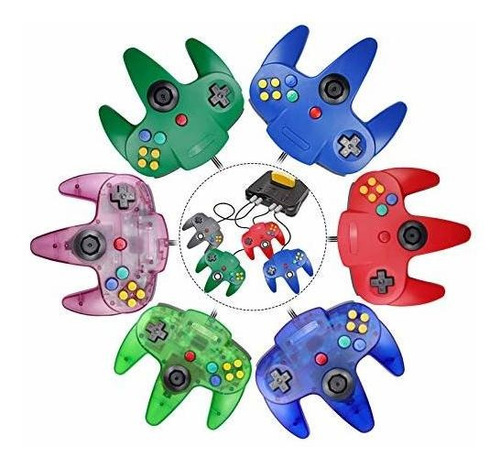 Control N64 Controlador N64, Controladores King Smart Wired