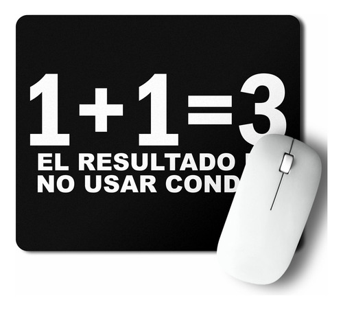 Mouse Pad Por No Usar Condon (d0728 Boleto.store)