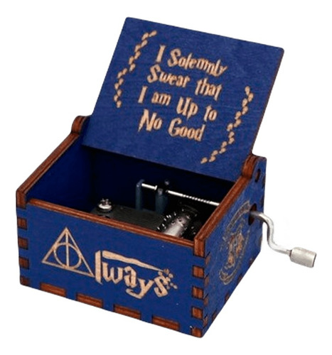 Caja Musical Harry Potter Azul