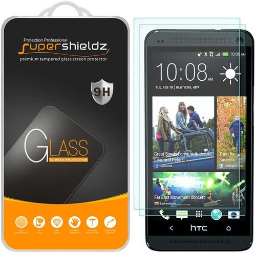 Protector De Pantalla Para Htc One M7 Supershieldz 2-pack