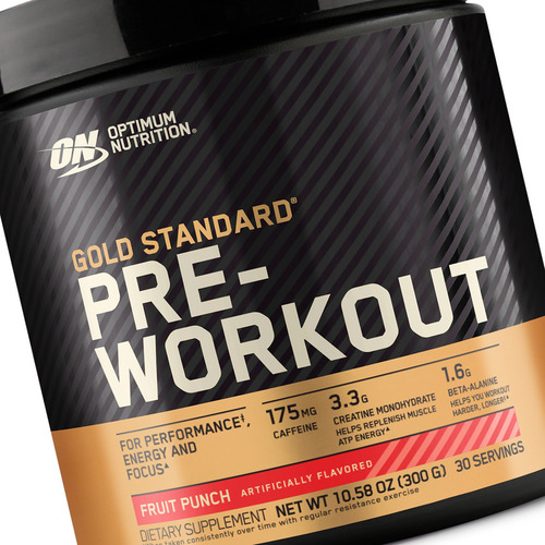 On Optimum Nutrition Kit X2 Pre Workout Pre Entreno 300g Sabor Frutal - Fruit Punch