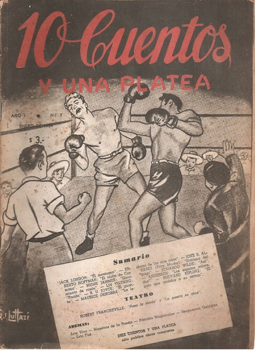 Revista 10 Cuentos Y Una Platea Nº 3 Enero 1954