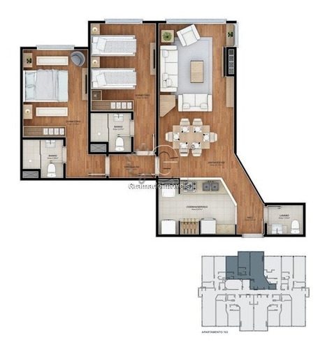 Imagem 11 de 15 de Apartamento - Floresta - Ref: 3411 - V-gi3417