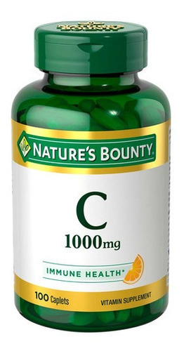 Natures Bounty Vitamina C 1000mg Mejora Defensas 100caps