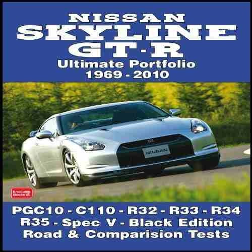 Libro Nissan Skyline Gt-r Ultimate Portfolio 1969-2010