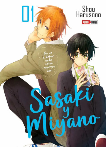 Sasaki y Miyano, De Shou Harusono. Serie Sasaki to Miyano Amor, Vol. 1. Editorial Panini, Tapa Blanda, Edición 1 En Español, 2022