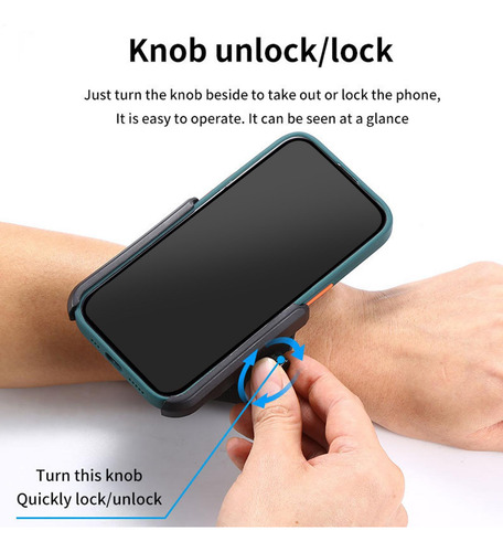 Soporte Para Teléfono Con Brazalete Giratorio Soporte Para T