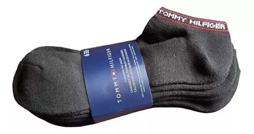 Calcetines Invisibles Acolchados Hombre Tommy Hilfiger Negro