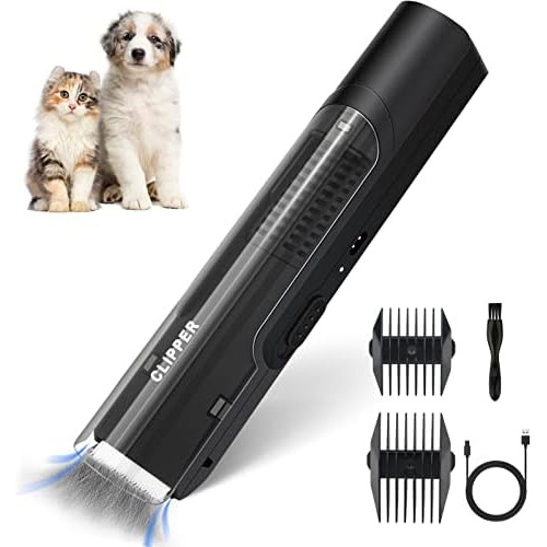 Low Noise Dog Clippers For Grooming, Rechargeable Dog H...