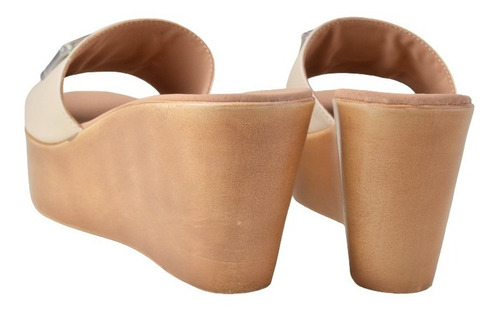 Imagen 7 de 7 de Zuecos Mules Chanclas De Mujer De Cuero Nin - Ferraro