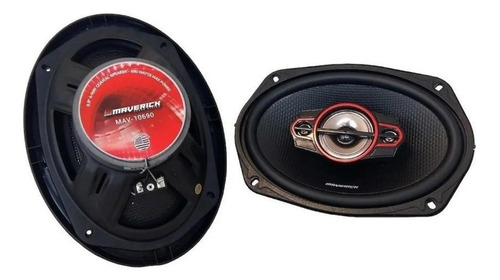 Juego De Parlantes Maverick Coaxiales 6x9 Pulgadas 4v 650w