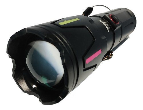 Lanterna Tatica Caça Camping Selva Power Bank 6800000 Lumens