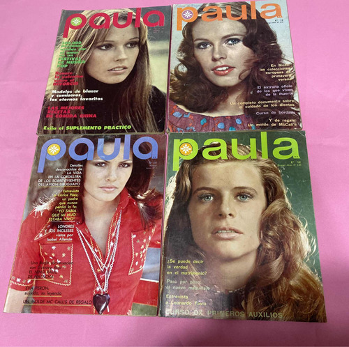Revistas De Colección Paula 70s -75