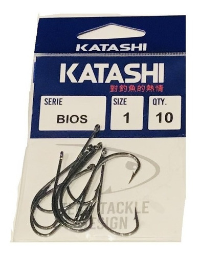 Anzuelos Katashi B10s N° 1 X 10 Unidades