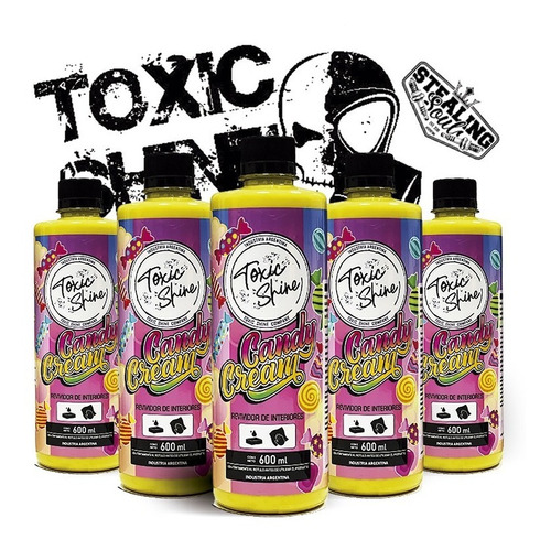 Toxic Shine | Candy Cream | Acondicionador Plastico Interior
