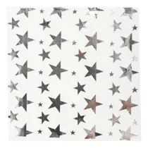 Comprar Servilletas Plateada Papel Lunares Estrella Raya Descartable