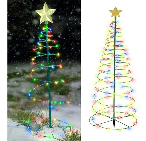 Decoração De Jardim Externo Com Luz De Árvore De Natal | Parcelamento sem juros Decoração De Jardim Externo Com Luz De Árvore De Natal | Parcelamento sem juros