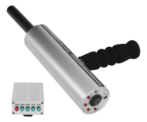 Detector De Metales, Aluminio, Plata, 14 M De Profundidad, 8