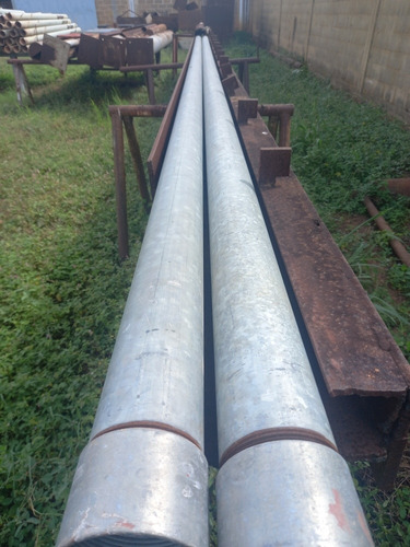 Tubo De 3  Roscado Galvanizado Astm A53 Sch 40 X 6.40mts