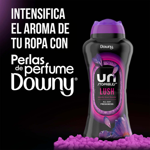 Perlas Para Ropa Downy Unstopables Lush 680g, Aroma Lavanda