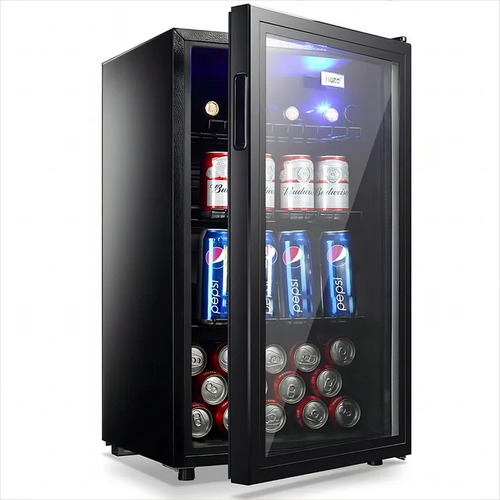 Frigobar 120 Latas Para Refrescos Mini Bar Xchws C Color Negro