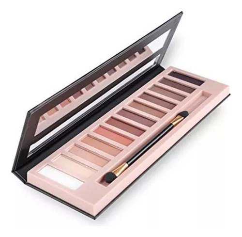 Paleta Com 12 Cores De Sombras Nakeds 12 Color Eyeshadow