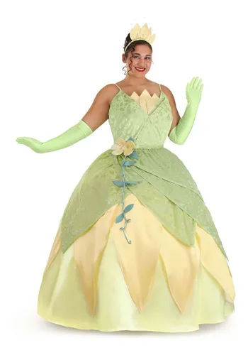 Disfraz De Princesa Tiana La Princesa Y El Sapo Para Mujer Damas