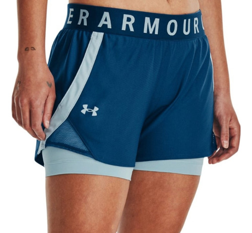 Short Para Dama Play Up 2-in-1 1-426 Under Armour