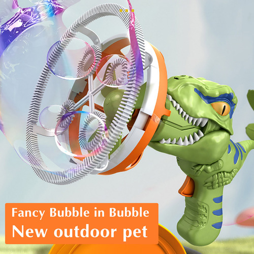 N 2 In 1 Fan Dinosaur Machine - Fancy-in-bubble250ml