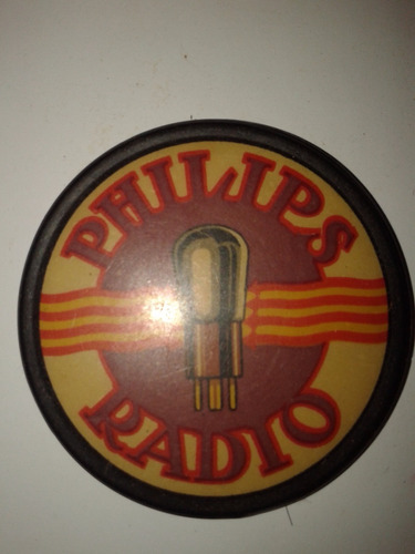 Espejo Circular 6cm Publicidad De Philips Radio Perfecto