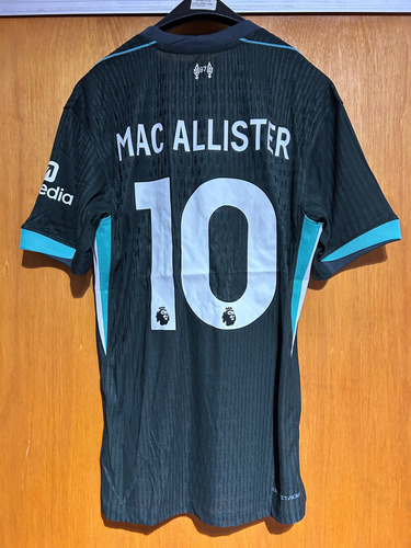 Camiseta Alternativa Liverpool Negra 2025 (Usado)