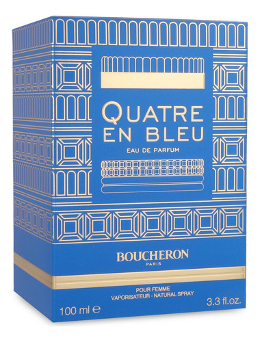 Boucheron Quatre En Bleu 100ml Edp Spray - Dama