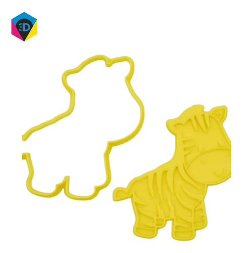 Imagem 2 de 6 de Cortador De Biscoito Safári Leão Zebra Macaco 6 Peças Barato